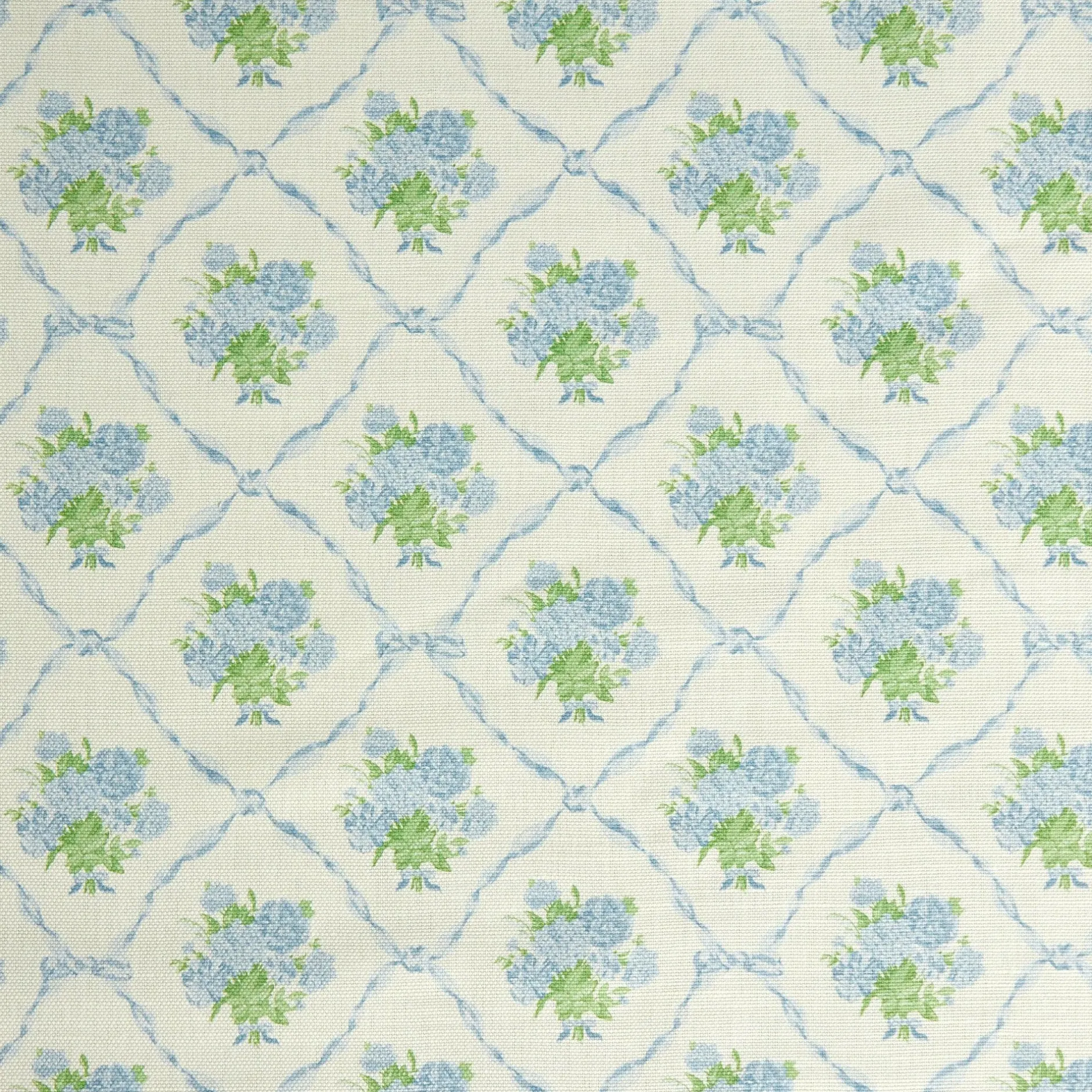 Hot Mrs. Alice Alice's Bouquet Fabric (Blue)