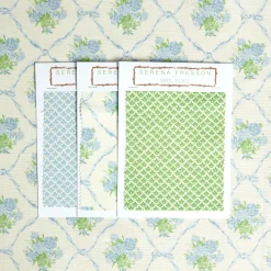 Hot Mrs. Alice Alice's Bouquet Fabric (Blue)