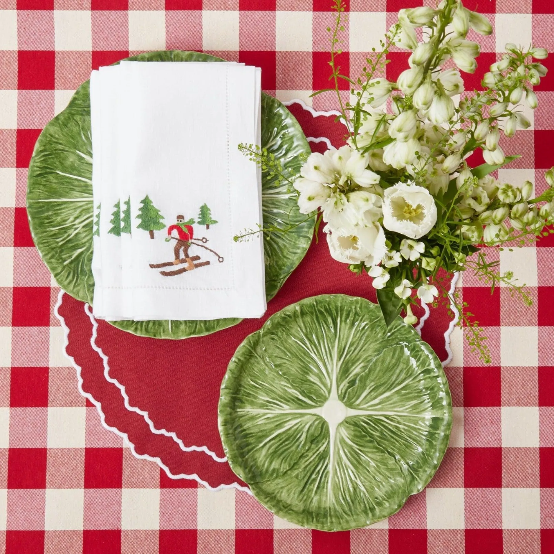 Hot Mrs. Alice Alpine Lettuce Starter Plate (Set Of 4)