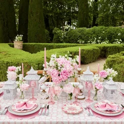 Best Mrs. Alice Amelie Pink Napkins (Set Of 4)