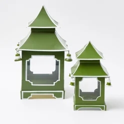 Hot Mrs. Alice Apple Green Pagoda Lantern