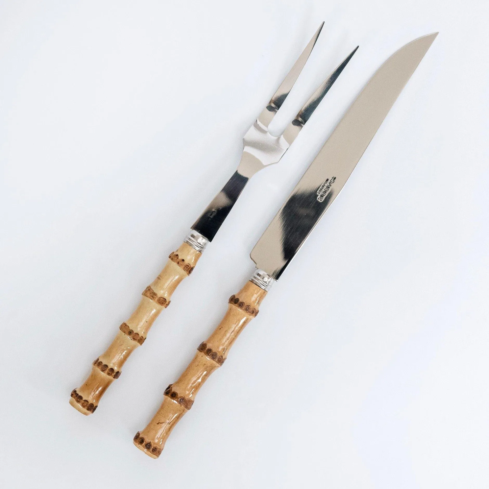 Outlet Mrs. Alice Bamboo Carving Set