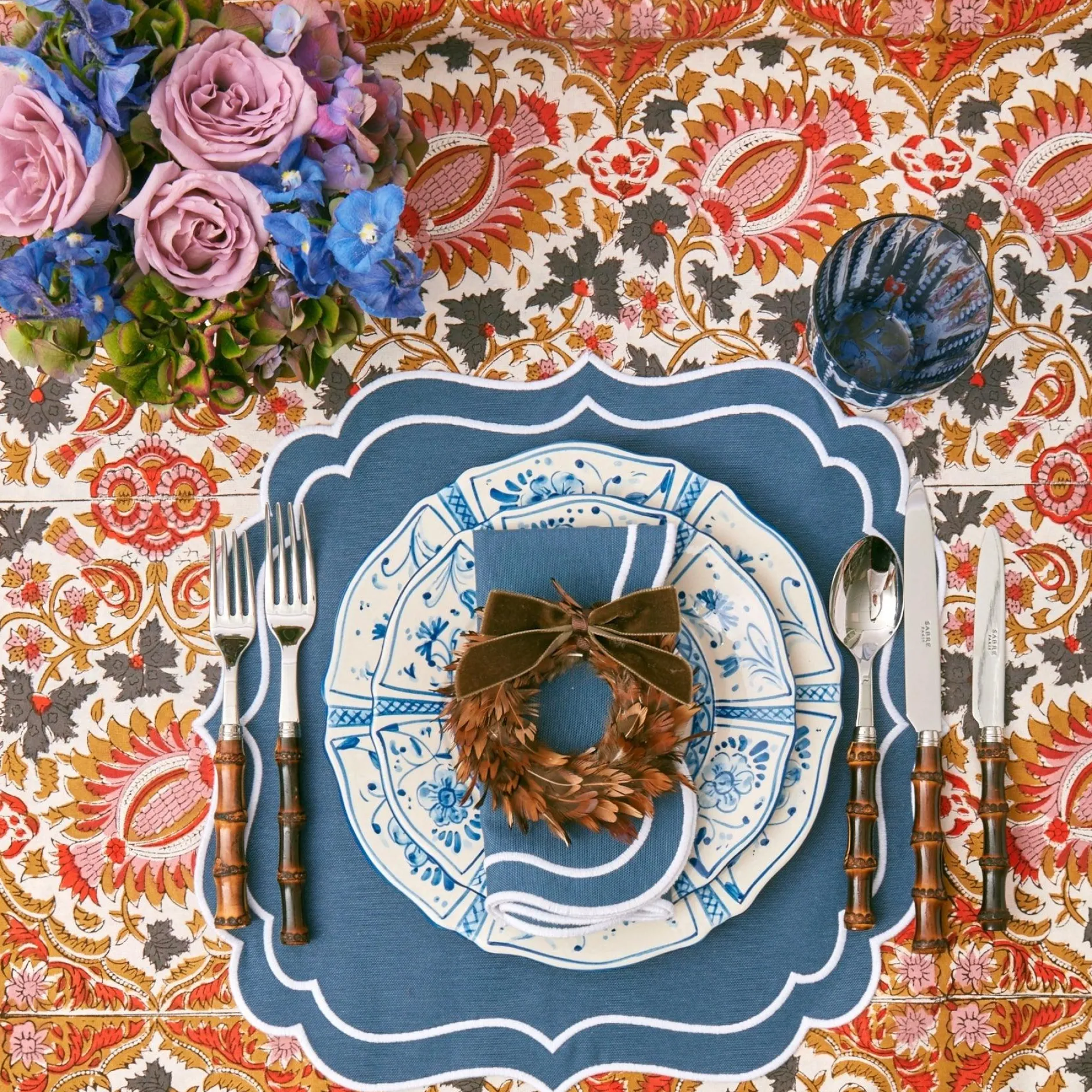 Hot Mrs. Alice Baroque Harvest Tablecloth