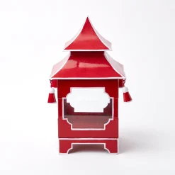 Mrs. Alice Berry Red Pagoda Lantern