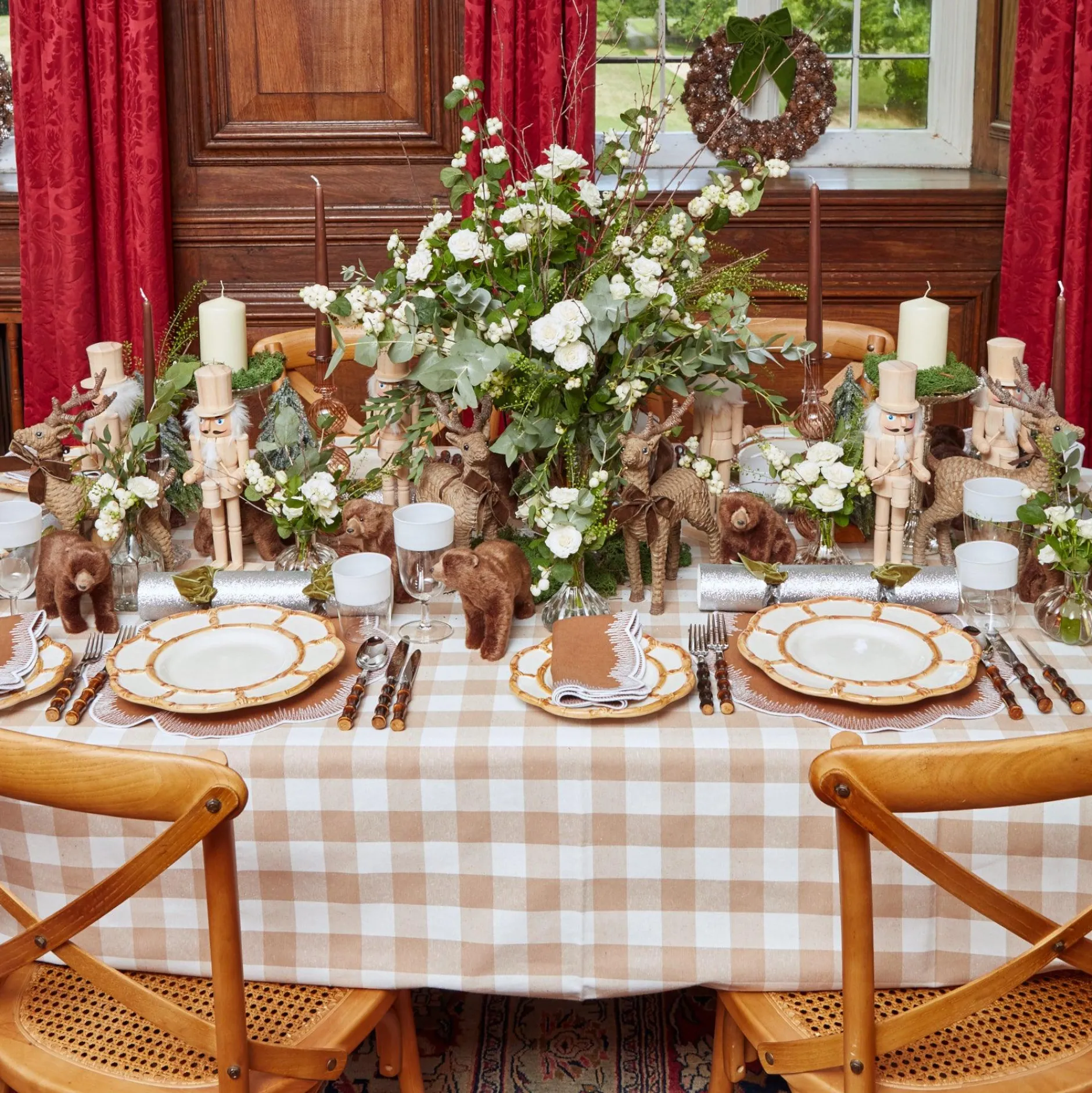 Hot Mrs. Alice Biscuit Gingham Tablecloth