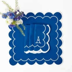 Hot Mrs. Alice Blue Bamboo & Gabrielle Linen Set