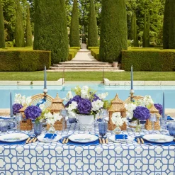 Hot Mrs. Alice Blue Bamboo & Gabrielle Linen Set