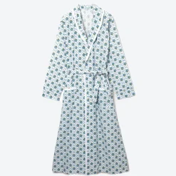 Outlet Mrs. Alice Blue Bouquet Dressing Gown