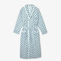 New Mrs. Alice Blue Bouquet Dressing Gown