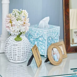 Discount Mrs. Alice Blue Floral Toleware Set