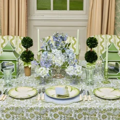 Mrs. Alice Blue Fluted Vase Set