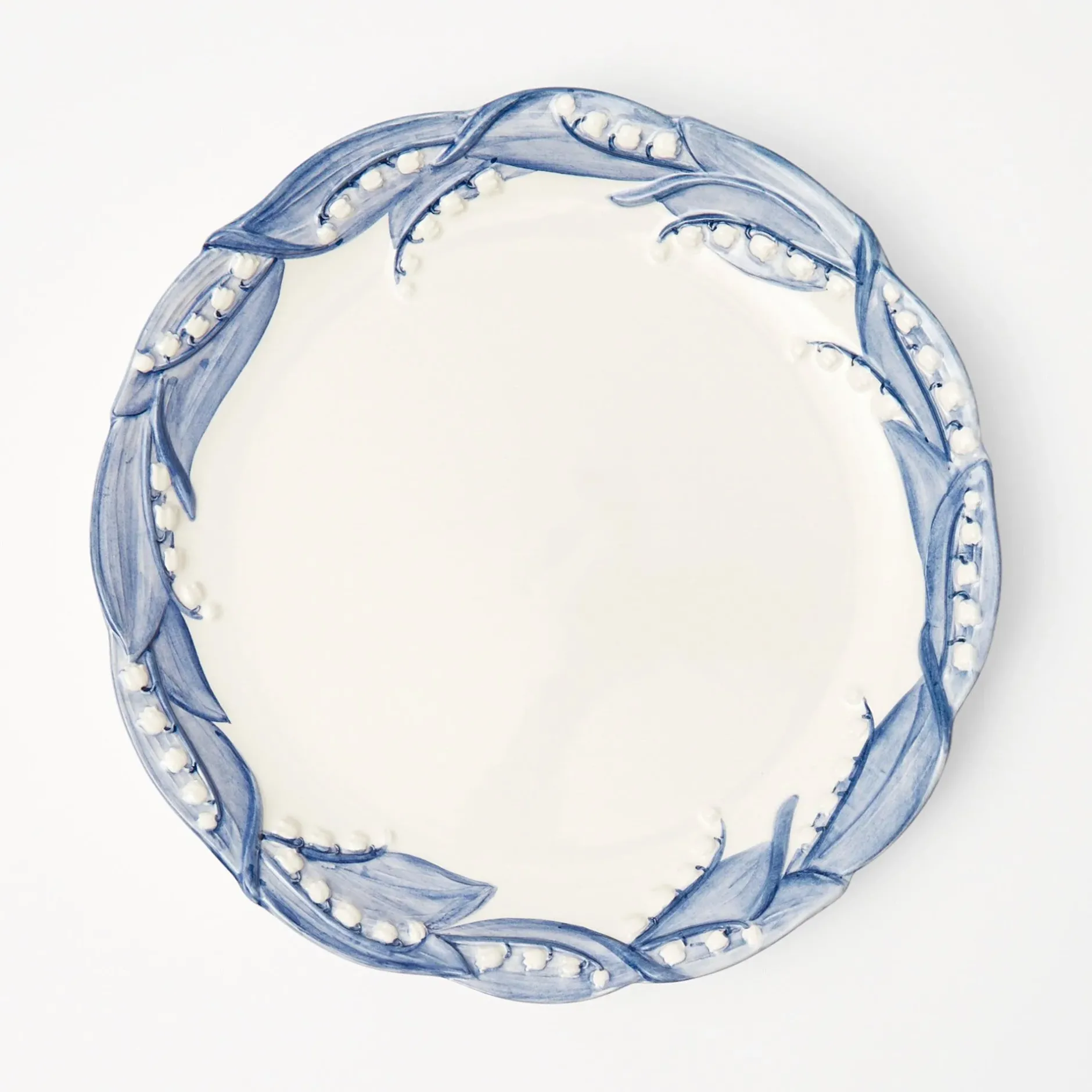 Best Mrs. Alice Blue Lily Of The Valley Dinner & Starter Plates (Set Of 8)