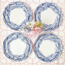 Sale Mrs. Alice Blue Lily Of The Valley Dinner & Starter Plates (Set Of 8)