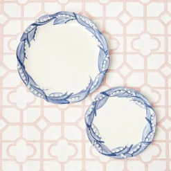 Mrs. Alice Blue Lily Of The Valley Starter Plates (Set Of 4)