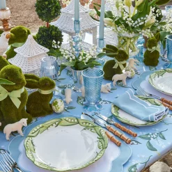 Hot Mrs. Alice Blue Lily Of The Valley Tablecloth