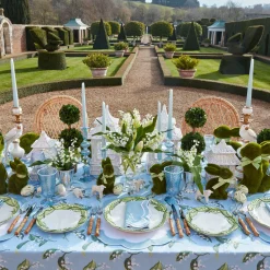 Hot Mrs. Alice Blue Lily Of The Valley Tablecloth