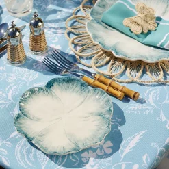 Hot Mrs. Alice Blue Matilde Dinner & Starter Plates (Set Of 8)