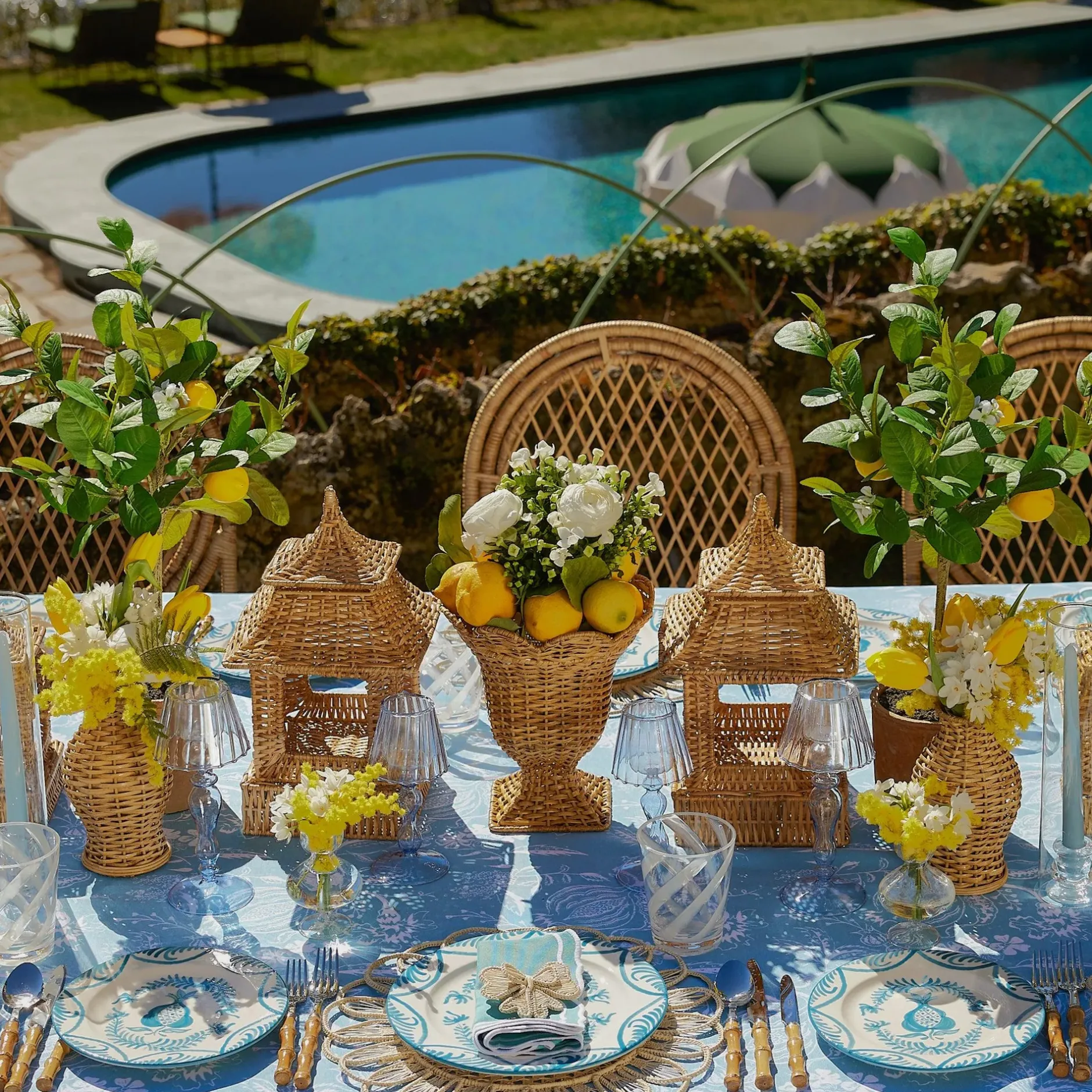 Sale Mrs. Alice Blue Melograno Dinner & Starter Plates (Set Of 8)