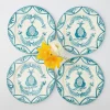 Mrs. Alice Blue Melograno Dinner Plates (Set Of 4)