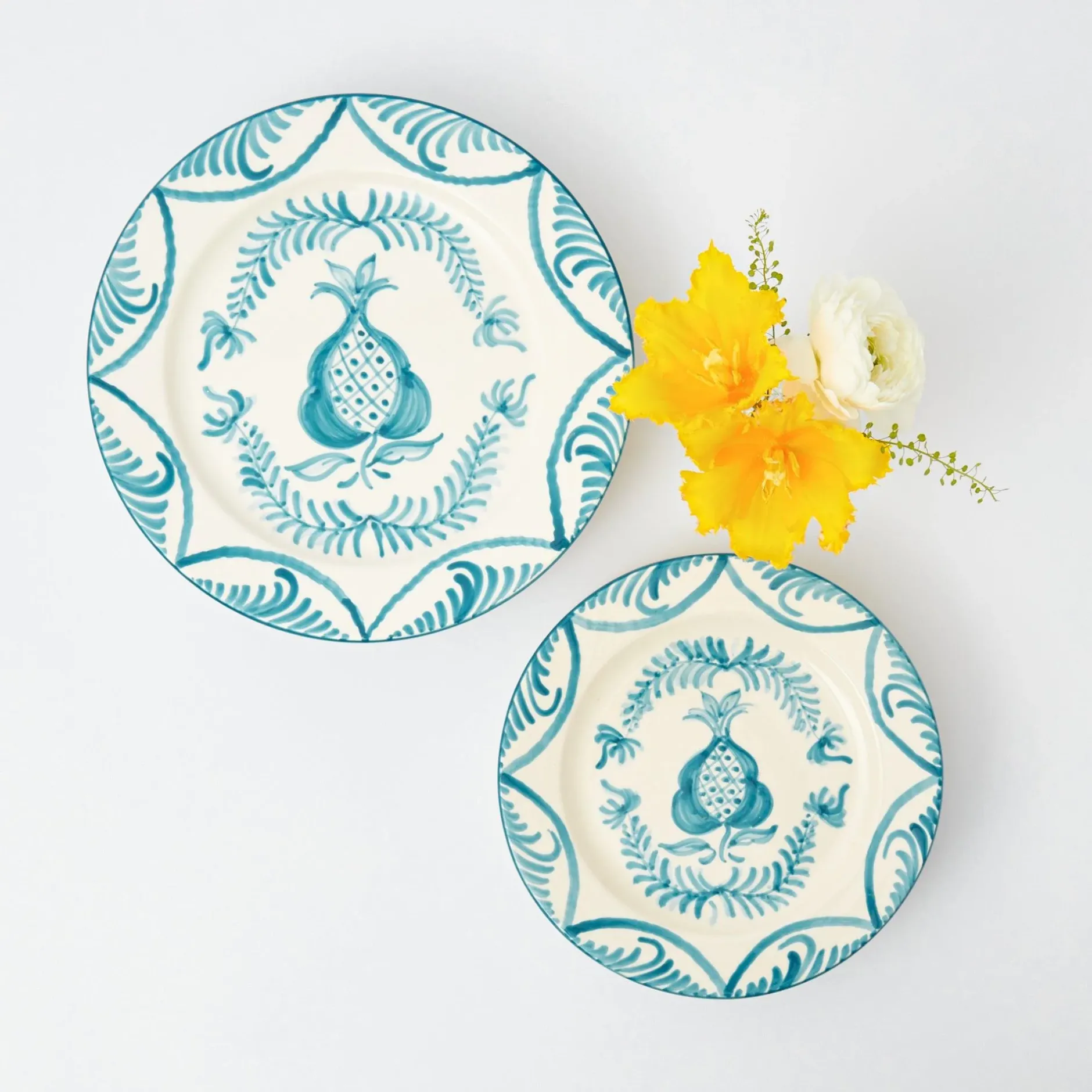 Hot Mrs. Alice Blue Melograno Starter Plates (Set Of 4)