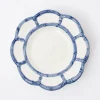 Discount Mrs. Alice Blue Petal Bamboo Dinner Plate