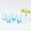 Outlet Mrs. Alice Blue Positano Glasses (Set Of 4)