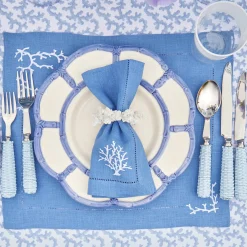 Mrs. Alice Blue Rattan Cutlery (5 Piece)