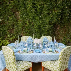 Clearance Mrs. Alice Blue Rattan Pagoda Lantern