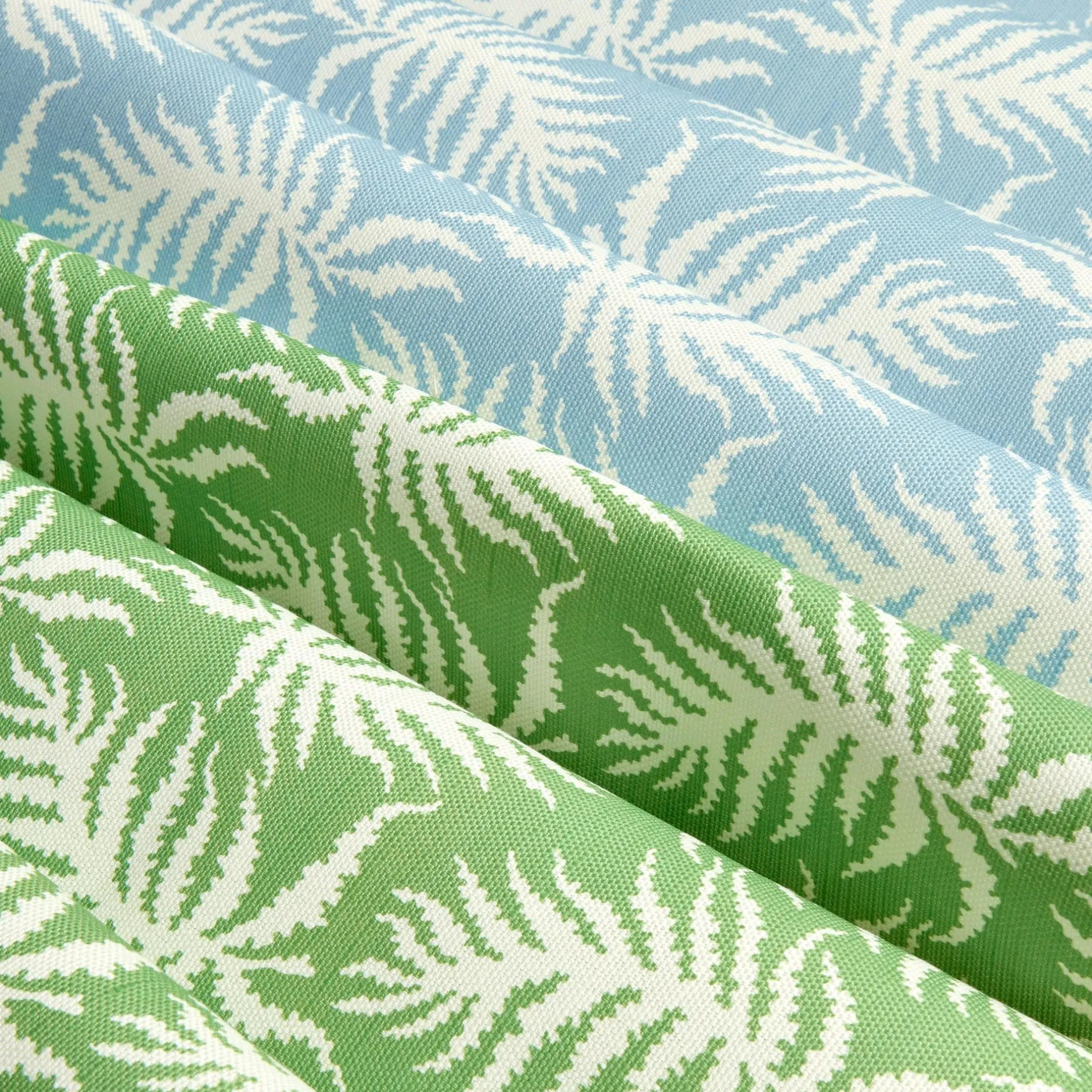 Discount Mrs. Alice Blue Trailing Ferns Fabric