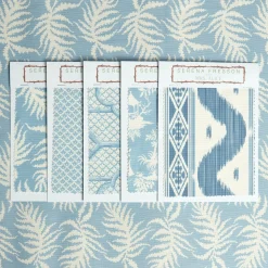 Discount Mrs. Alice Blue Trailing Ferns Fabric
