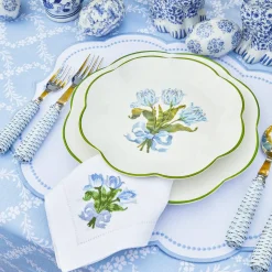 Best Mrs. Alice Blue Tulip Dinner Plate