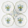 Discount Mrs. Alice Blue Tulip Dinner Plates (Set Of 4)