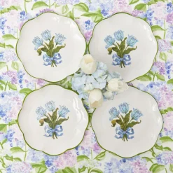 New Mrs. Alice Blue Tulip Starter Plate