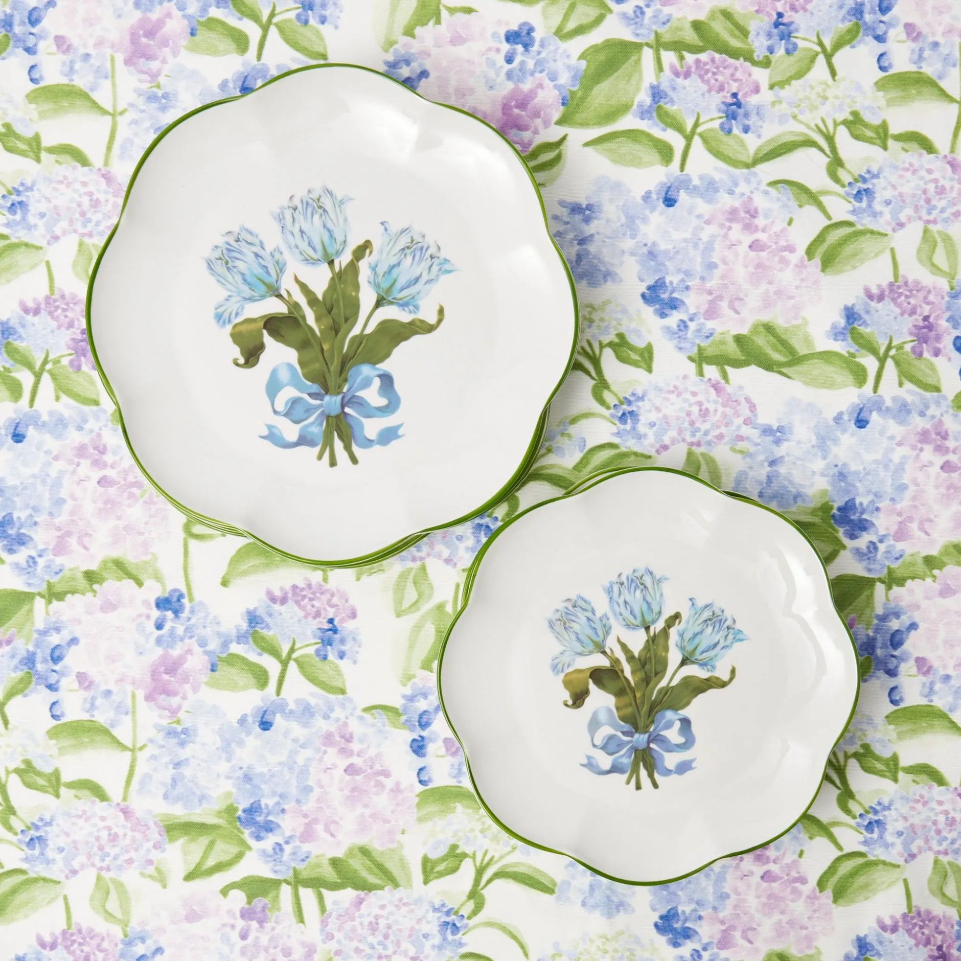 Sale Mrs. Alice Blue Tulip Starter Plates (Set Of 4)