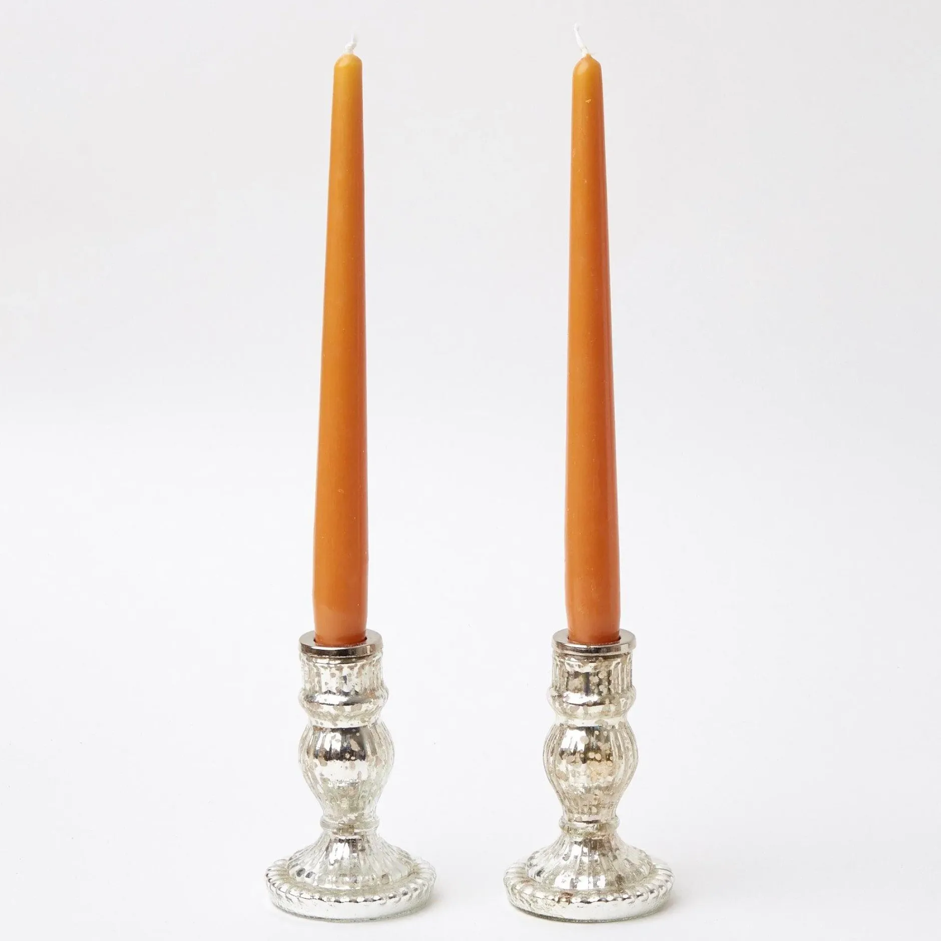 Hot Mrs. Alice Burnt Orange Candles (Set Of 8)