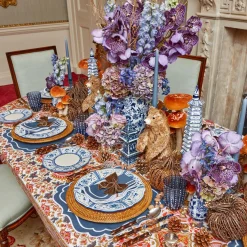 New Mrs. Alice Cadiz Hand Painted Dinner Plates (Set Of 4)