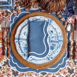 Outlet Mrs. Alice Cadiz Hand Painted Starter Plates (Set Of 4)