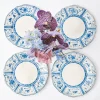 Discount Mrs. Alice Cadiz Hand Painted Starter Plates (Set Of 4)