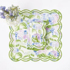 New Mrs. Alice Camilla Hydrangea Napkins (Set Of 4)