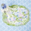 Mrs. Alice Camilla Hydrangea Placemats (Set Of 4)
