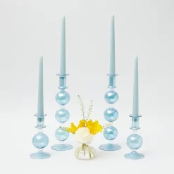 New Mrs. Alice Camille Azure Candle Set (Blue)