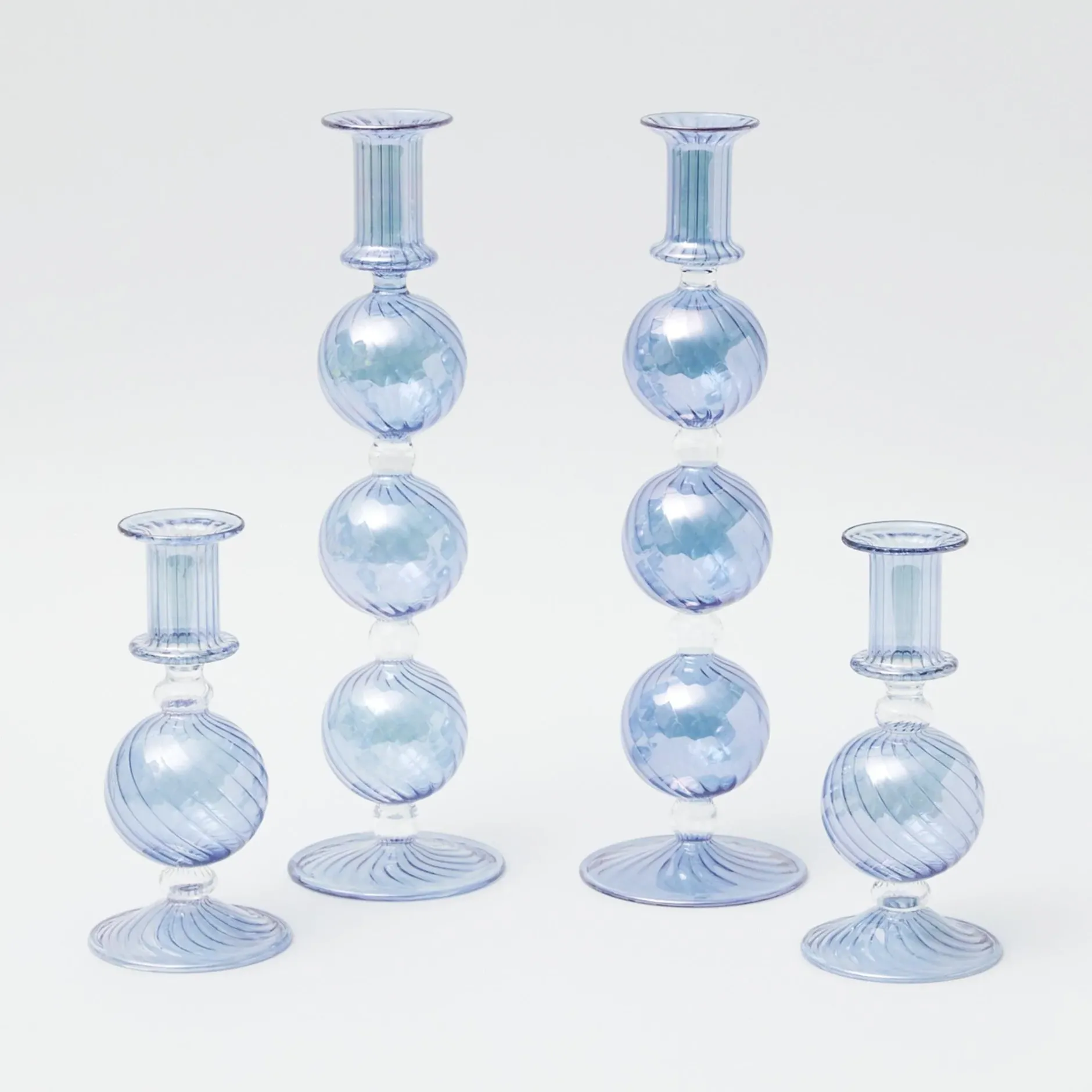 Online Mrs. Alice Camille Azure Candle Set (Blue)