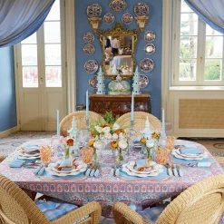 Online Mrs. Alice Camille Azure Candle Set (Blue)