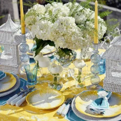 Hot Mrs. Alice Camille Azure Candle Set (Yellow)