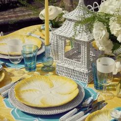 Hot Mrs. Alice Camille Azure Candle Set (Yellow)