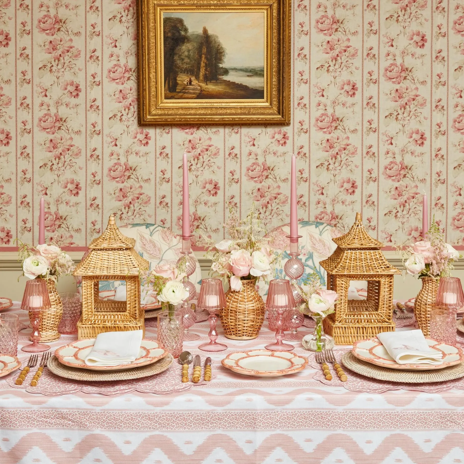 New Mrs. Alice Camille Peony Candle Set