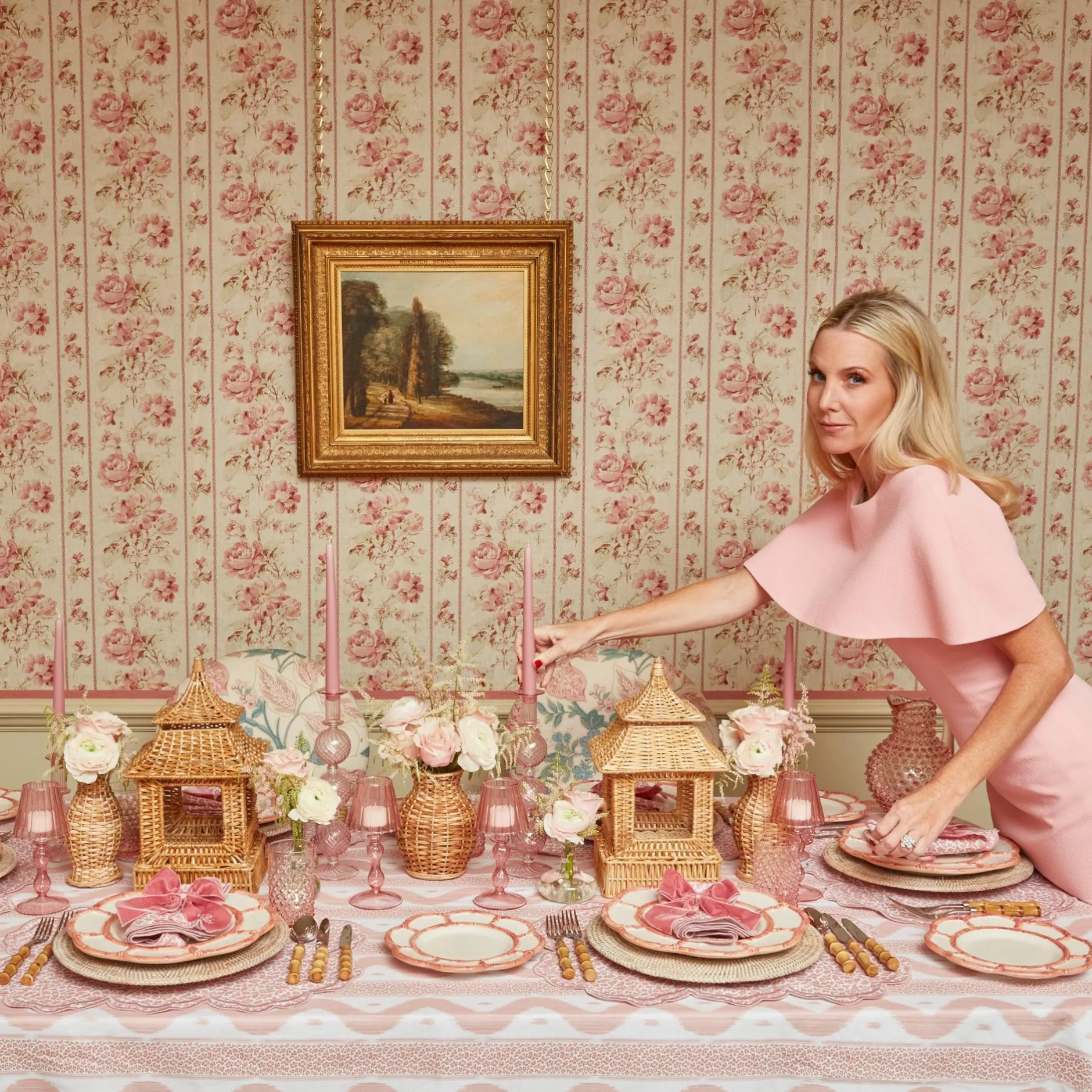 New Mrs. Alice Camille Peony Candle Set