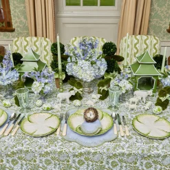 Clearance Mrs. Alice Capri Lettuce Dinner & Starter Plate (Set Of 8)