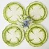 Best Mrs. Alice Capri Lettuce Dinner & Starter Plate (Set Of 8)
