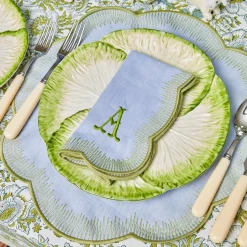 Best Mrs. Alice Capri Lettuce Dinner & Starter Plate (Set Of 8)